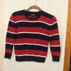 Polo  by Ralph Lauren Boys  rugby style sweater sweater SZ 7
